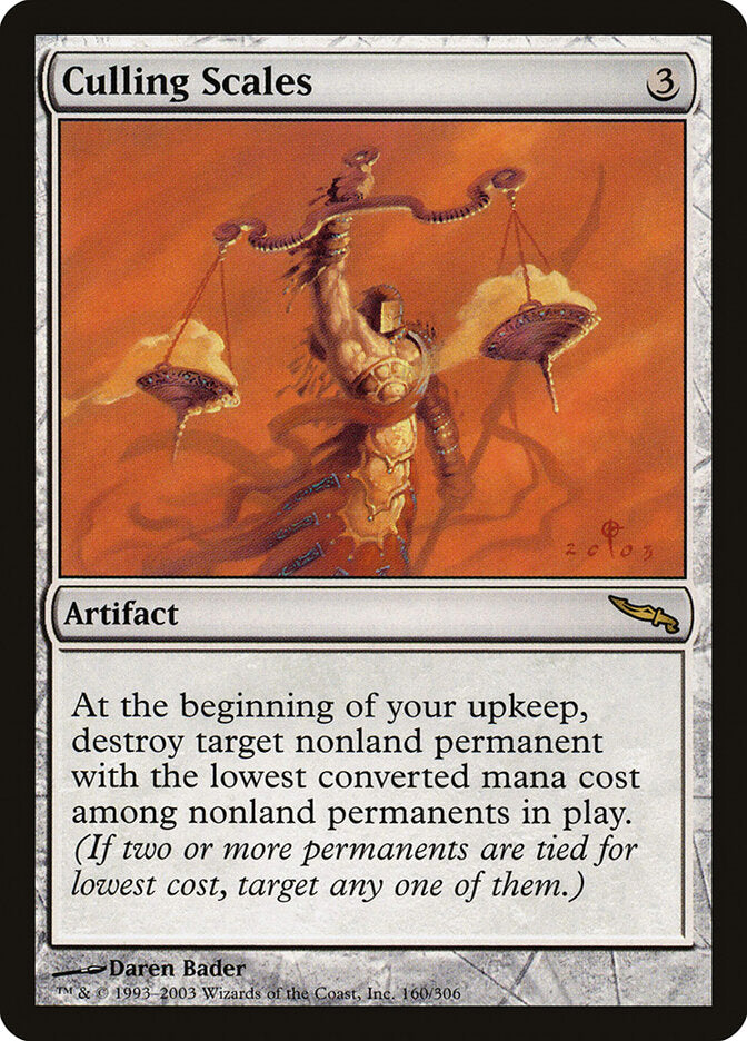 Culling Scales (160) - Mirrodin (MRD)