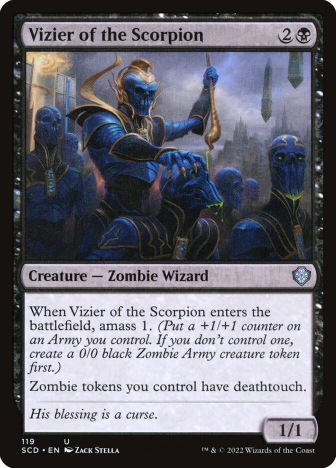 Vizier of the Scorpion (119) - Starter Commander Decks (SCD)