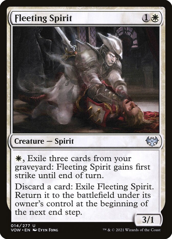 Fleeting Spirit (14) - Innistrad: Crimson Vow (VOW)