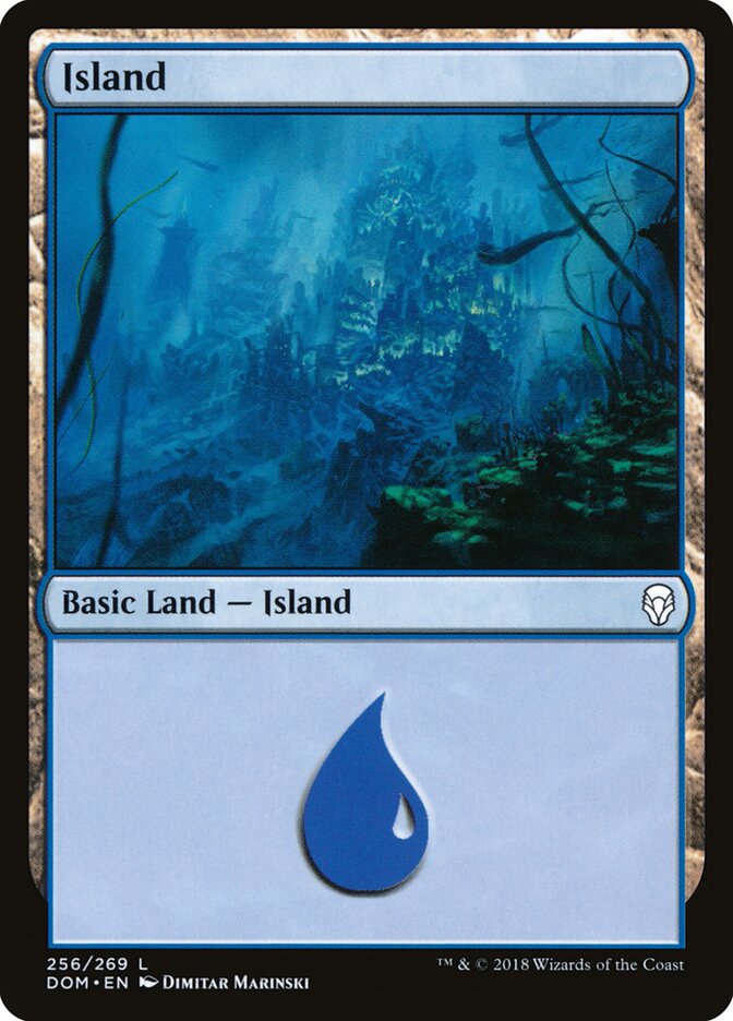 Island (256) - Dominaria (DOM)