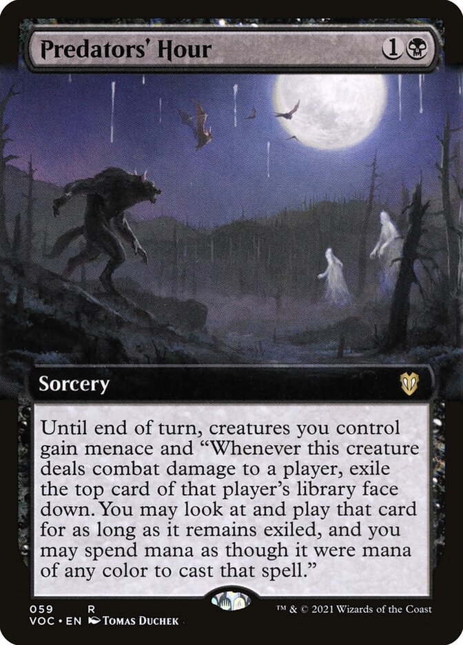 Predators' Hour (59) - Crimson Vow Commander (VOC)