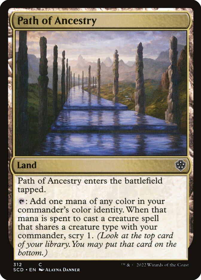 Path of Ancestry (312) - Starter Commander Decks (SCD)
