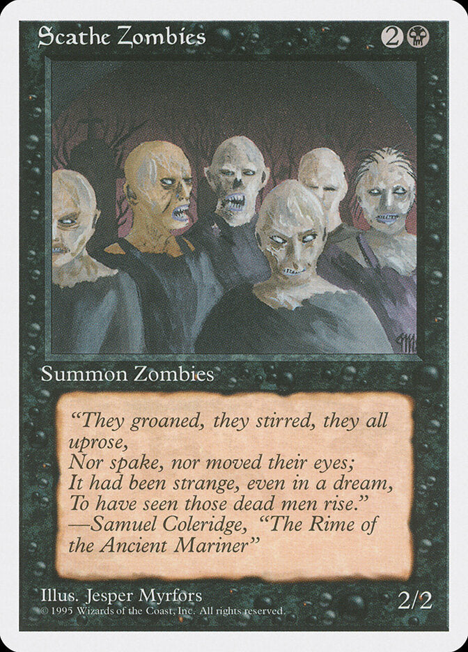 Scathe Zombies (158) - Fourth Edition (4ED)