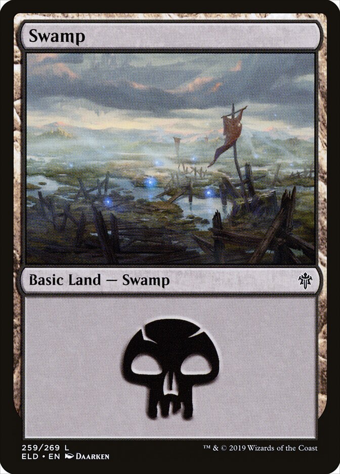 Swamp (259) - Throne of Eldraine (ELD)