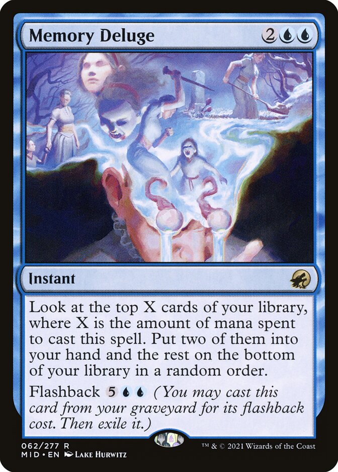 Memory Deluge (62) - Innistrad: Midnight Hunt (MID)