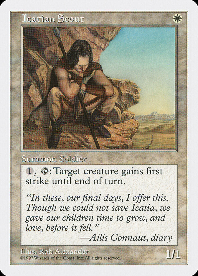 Icatian Scout (37) - Fifth Edition (5ED)