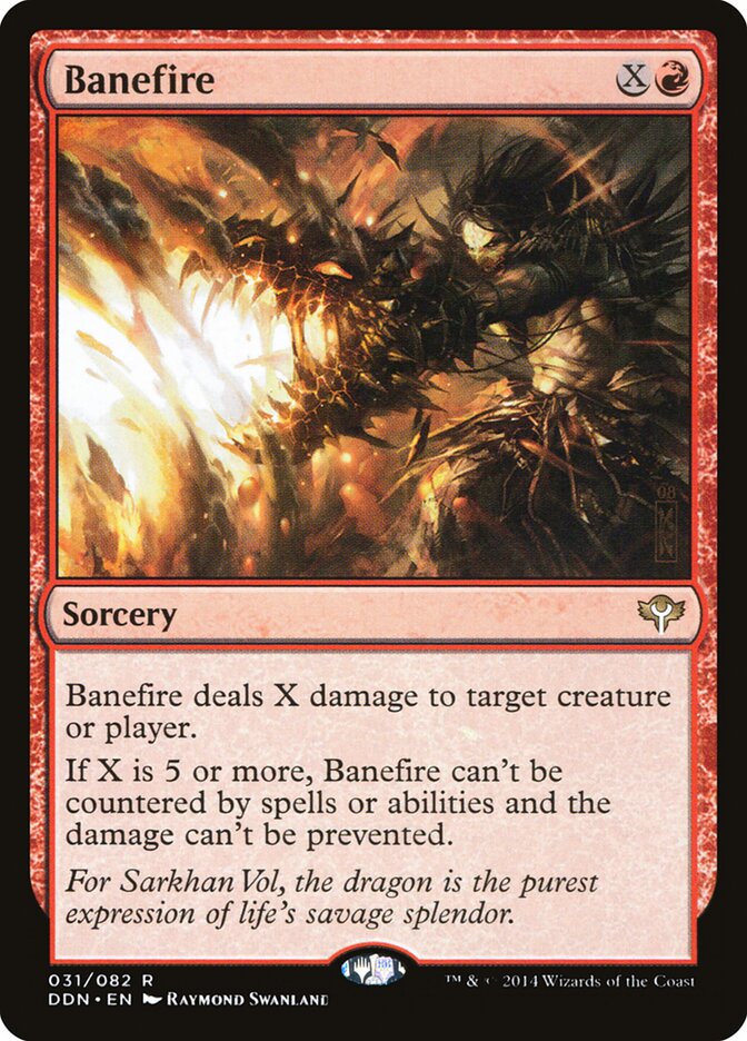 Banefire (31) - Duel Decks: Speed vs. Cunning (DDN)