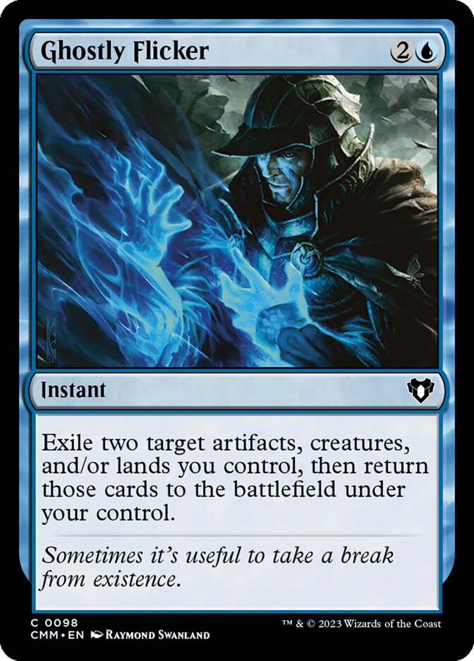 Ghostly Flicker (98) - Commander Masters (CMM)