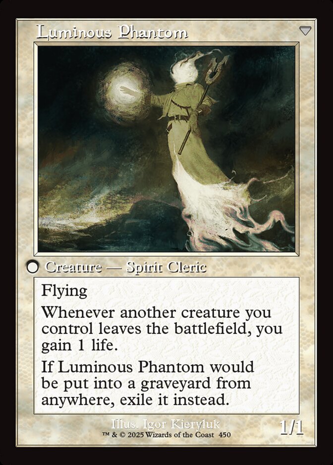 Lunarch Veteran // Luminous Phantom (450) - Innistrad Remastered (INR)