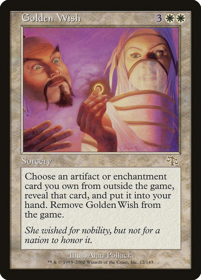 Golden Wish (12) - Judgment (JUD)
