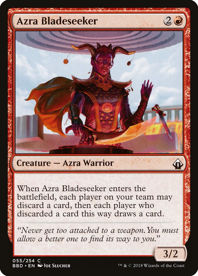 Azra Bladeseeker (55) - Battlebond (BBD)