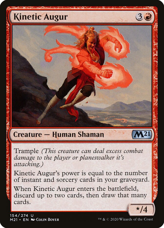 Kinetic Augur (154) - Core Set 2021 (M21)