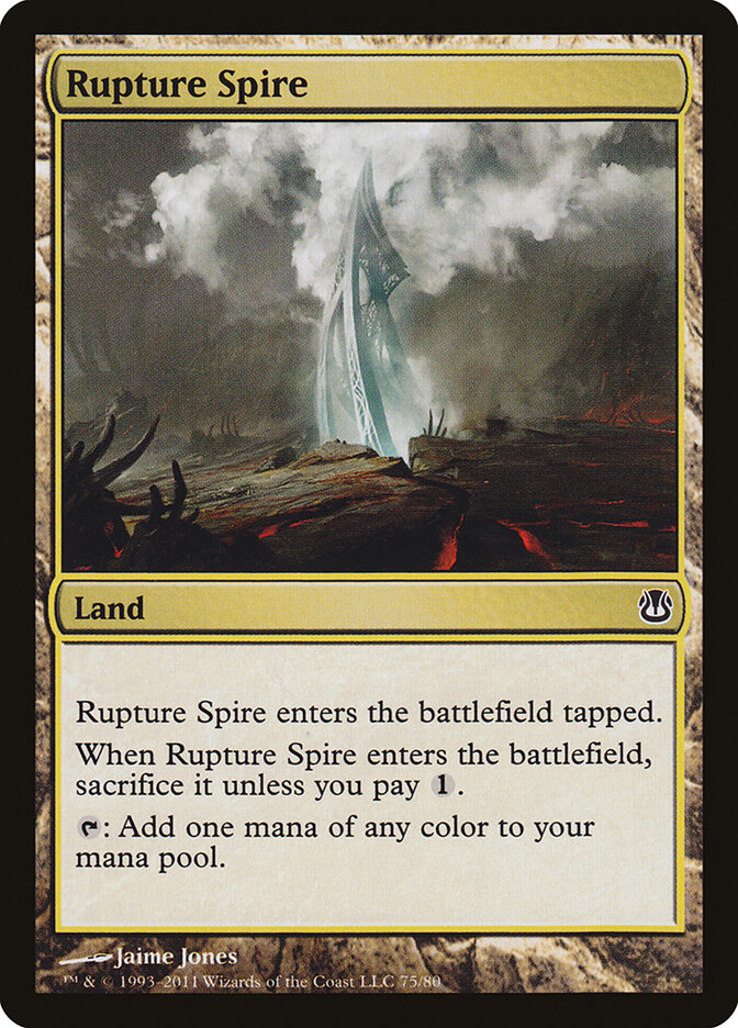 Rupture Spire (75) - Duel Decks: Ajani vs. Nicol Bolas (DDH)
