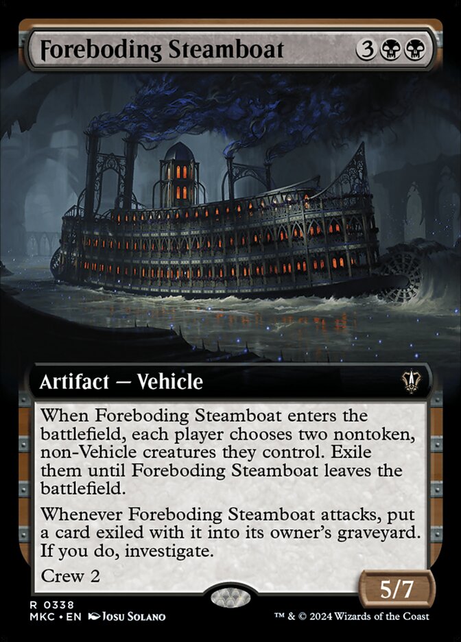 Foreboding Steamboat (338) - Murders at Karlov Manor Commander (MKC)