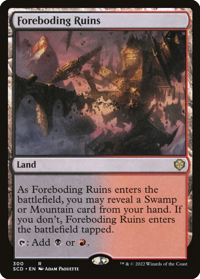 Foreboding Ruins (300) - Starter Commander Decks (SCD)