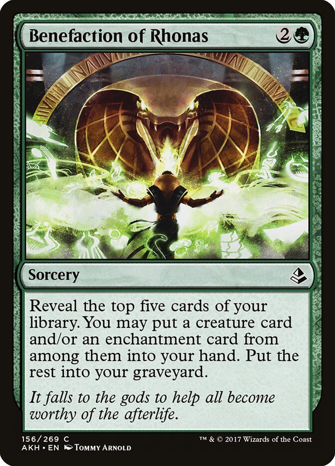 Benefaction of Rhonas (156) - Amonkhet (AKH)