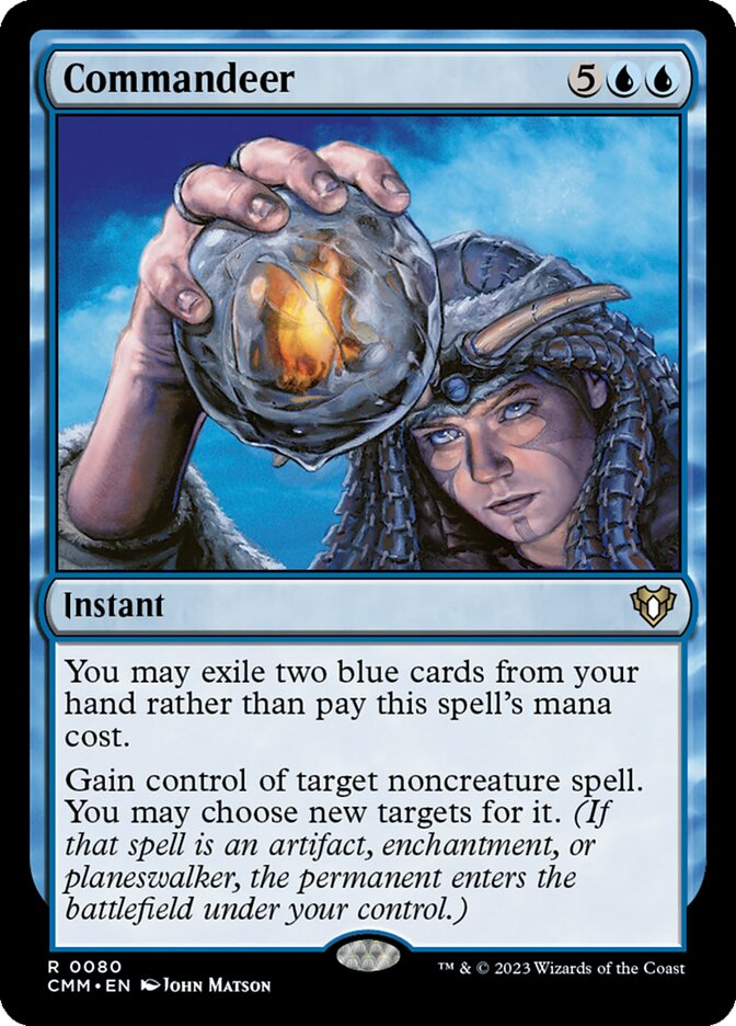 Commandeer (80) - Commander Masters (CMM)