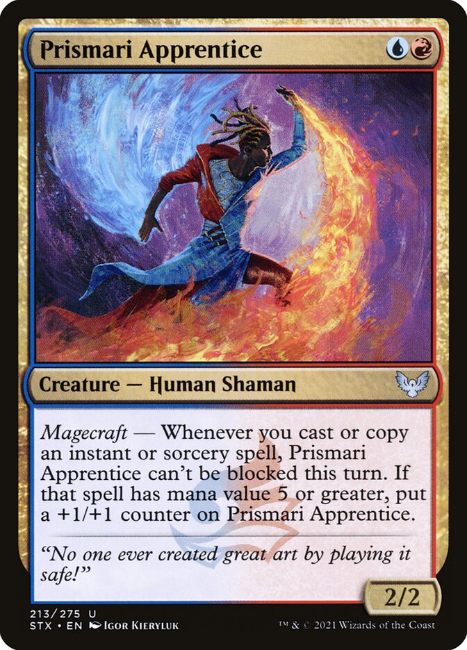 Prismari Apprentice (213) - Strixhaven: School of Mages (STX)