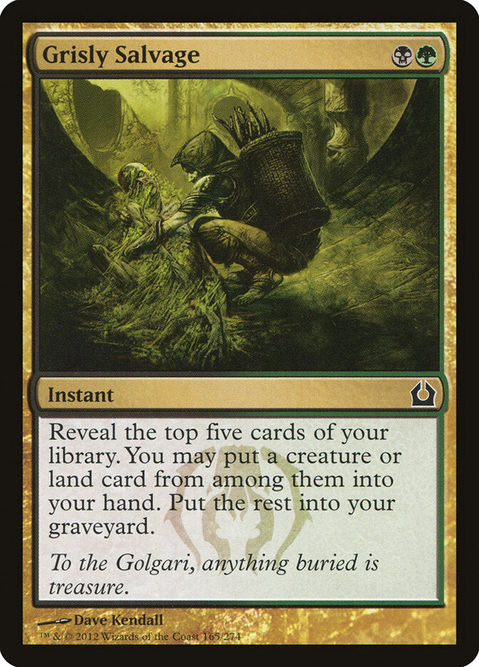 Grisly Salvage (165) - Return to Ravnica (RTR)