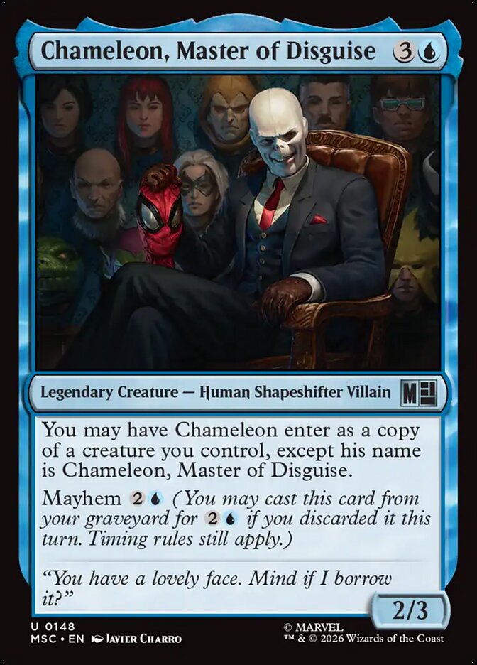 Chameleon, Master of Disguise (148) - Marvel Super Heroes Commander (MSC)