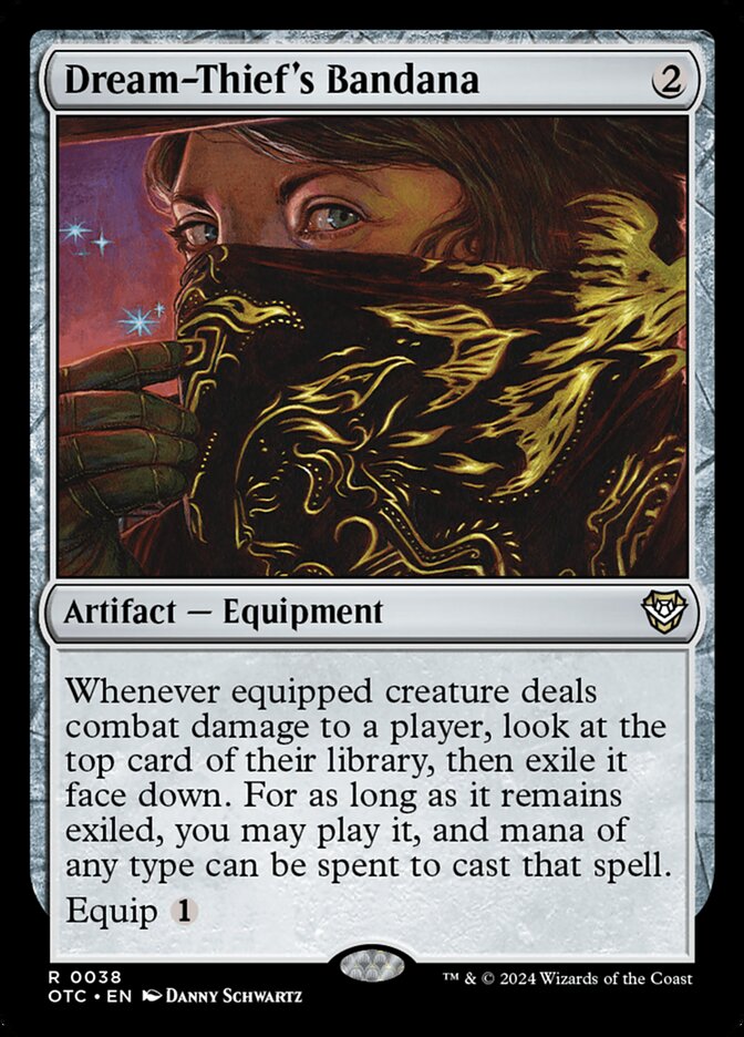 Dream-Thief's Bandana (38) - Outlaws of Thunder Junction Commander (OTC)
