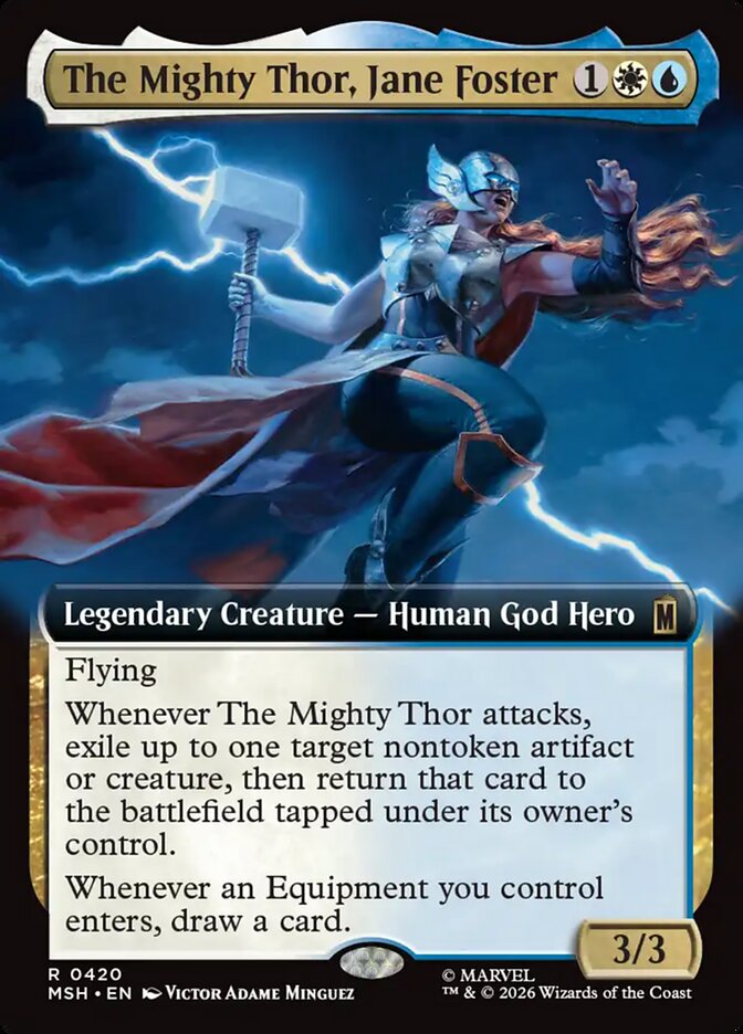The Mighty Thor, Jane Foster (420) - Marvel Super Heroes (MSH)