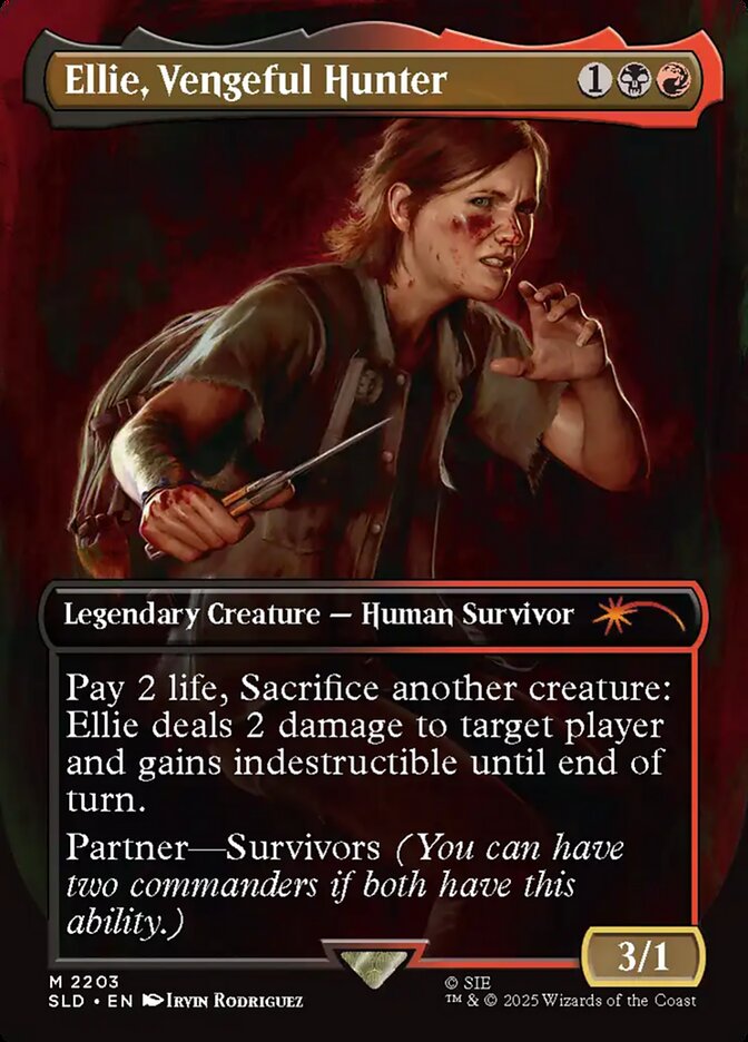 Ellie, Vengeful Hunter (2203) - Secret Lair Drop (SLD)