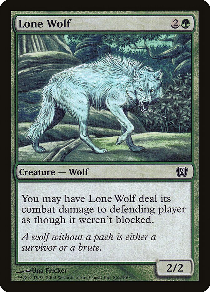 Lone Wolf (262) - Eighth Edition (8ED)