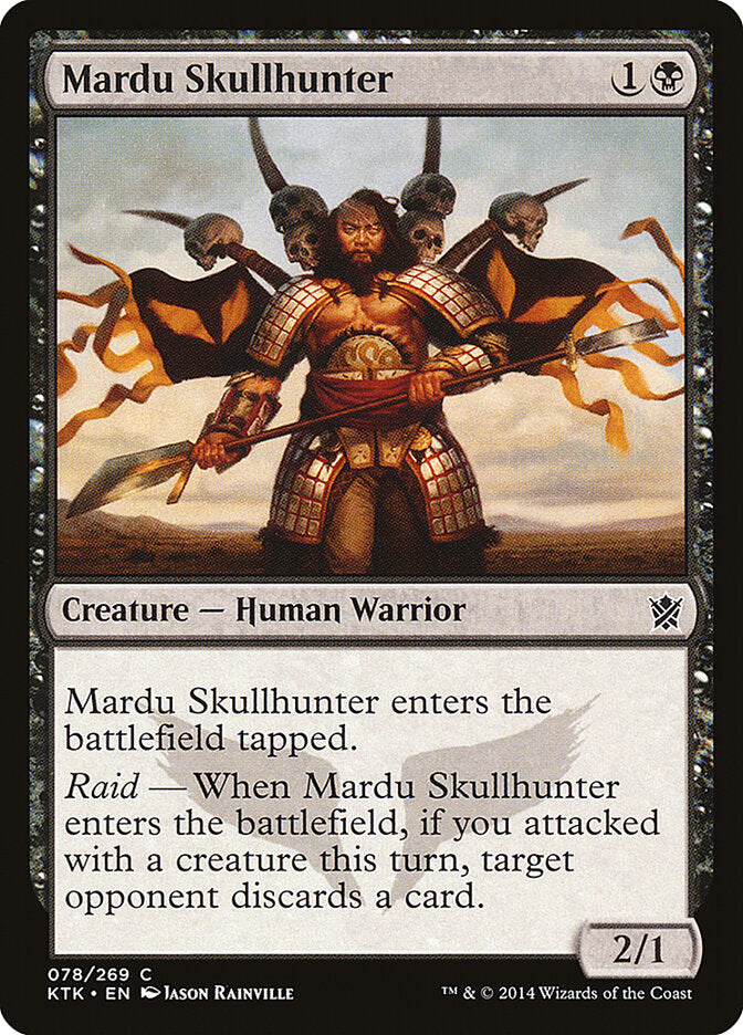 Mardu Skullhunter (78) - Khans of Tarkir (KTK)