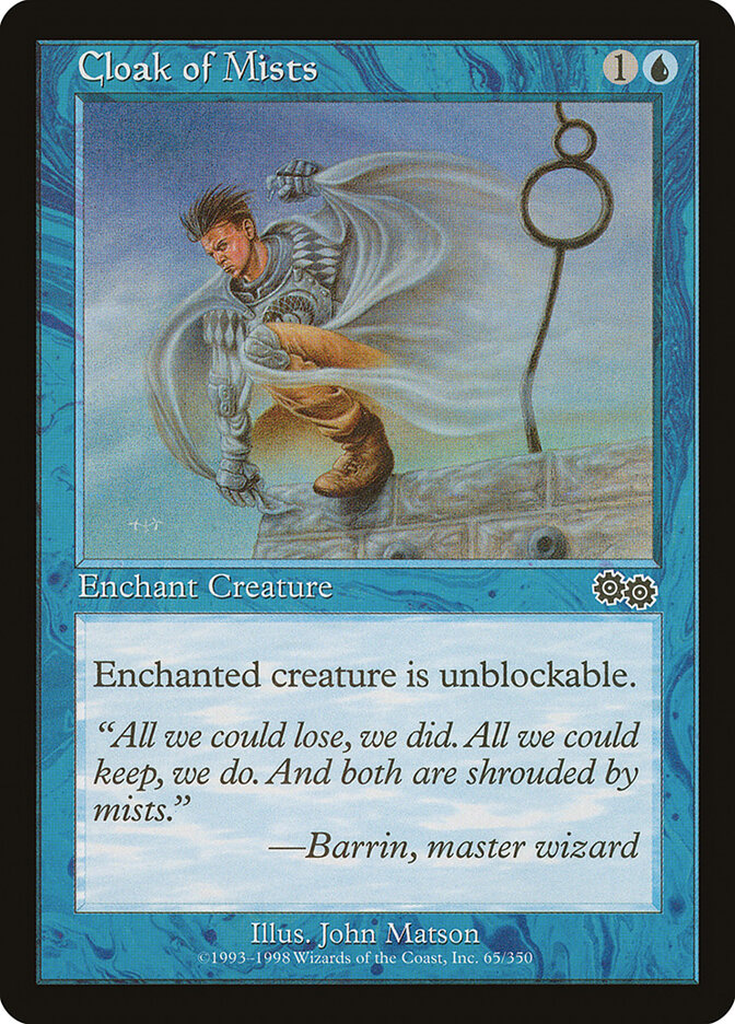 Cloak of Mists (65) - Urza's Saga (USG)