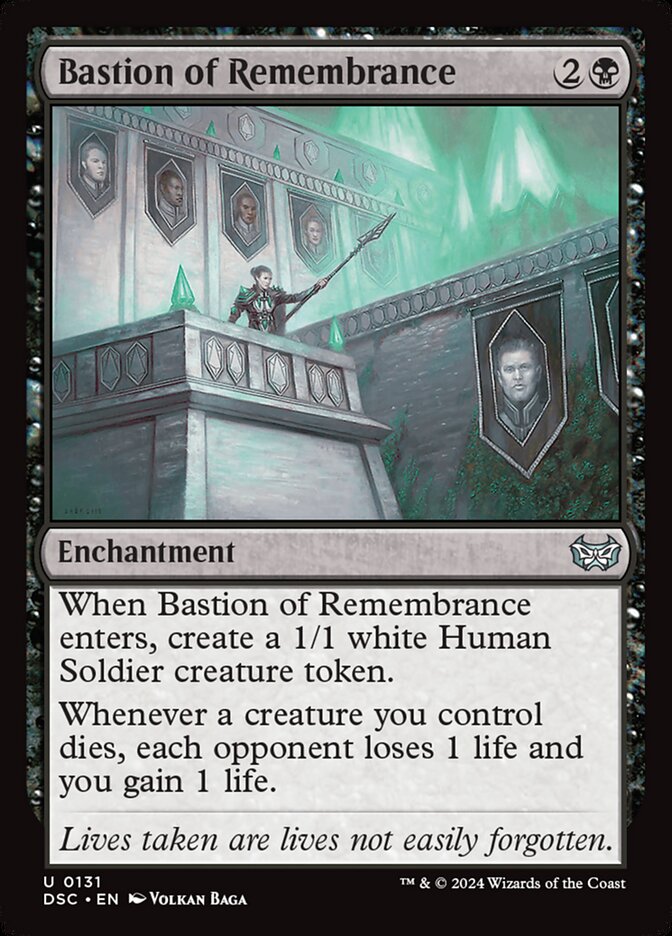 Bastion of Remembrance (131) - Duskmourn: House of Horror Commander (DSC)