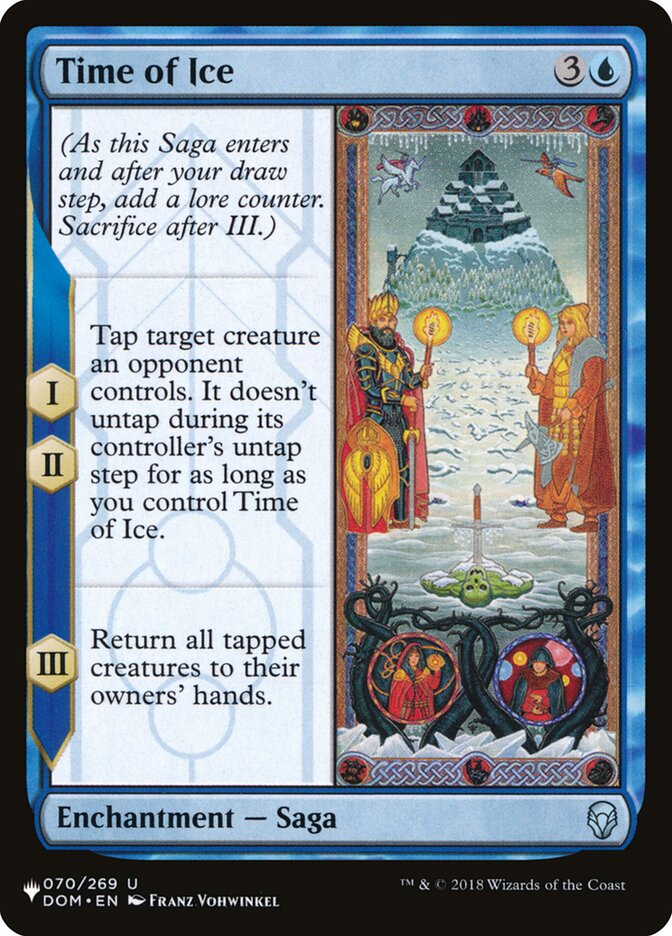 Time of Ice (DOM-70) - The List (PLST)