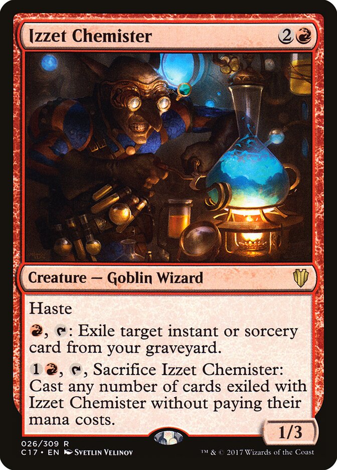 Izzet Chemister (26) - Commander 2017 (C17)