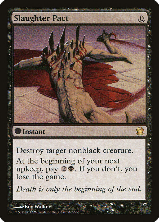 Slaughter Pact (97) - Modern Masters (MMA)