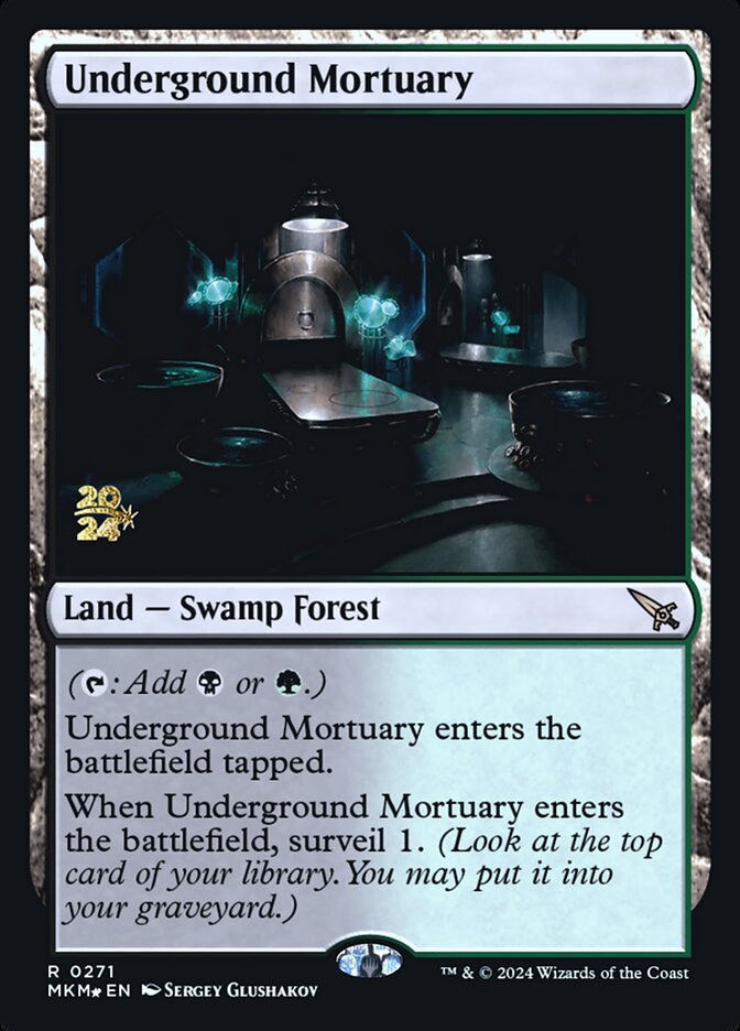 Underground Mortuary (271s) - Murders at Karlov Manor Promos (PMKM)