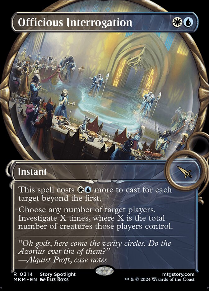 Officious Interrogation (314) - Murders at Karlov Manor (MKM)
