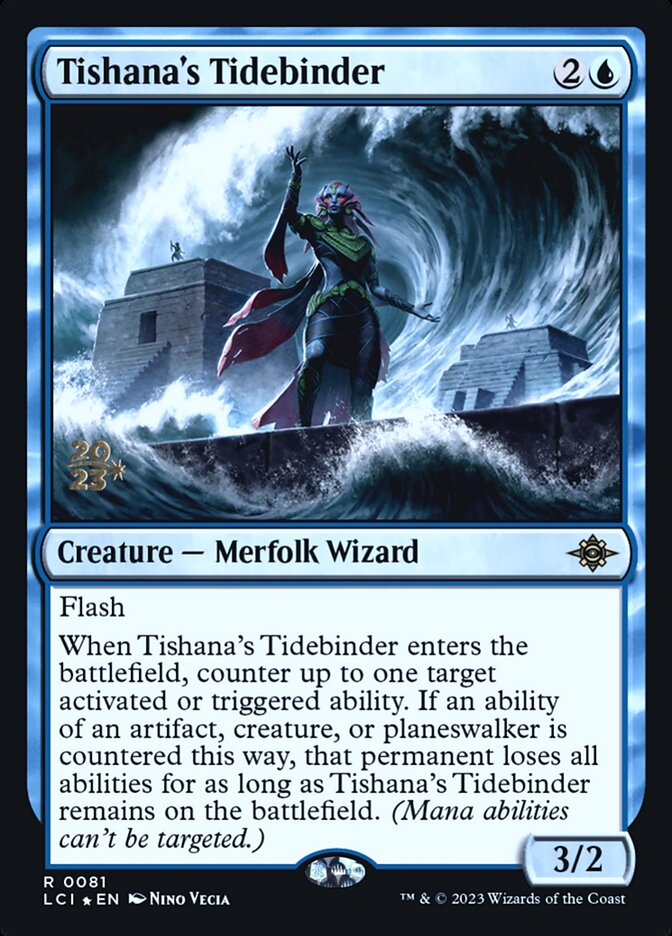Tishana's Tidebinder (81s) - The Lost Caverns of Ixalan Promos (PLCI)