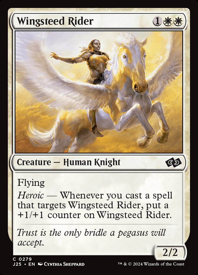 Wingsteed Rider (279) - Foundations Jumpstart (J25)