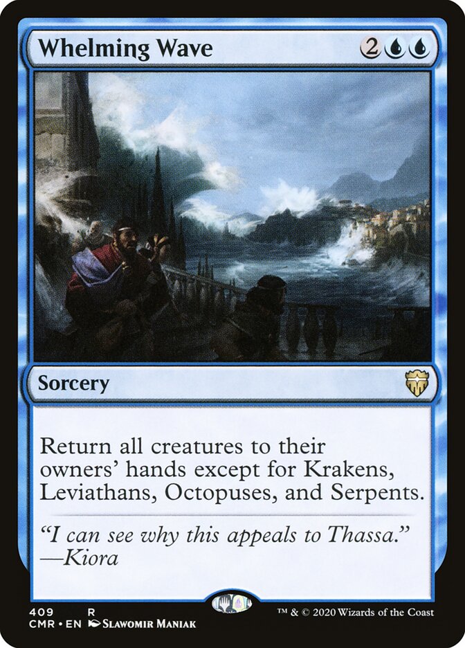 Whelming Wave (409) - Commander Legends (CMR)
