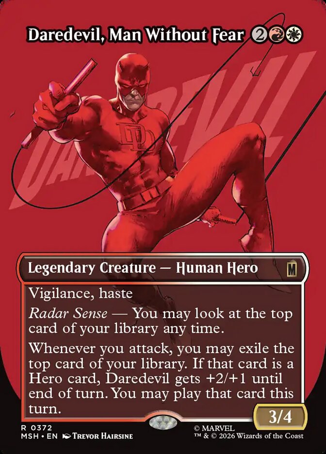 Daredevil, Man Without Fear (372) - Marvel Super Heroes (MSH)