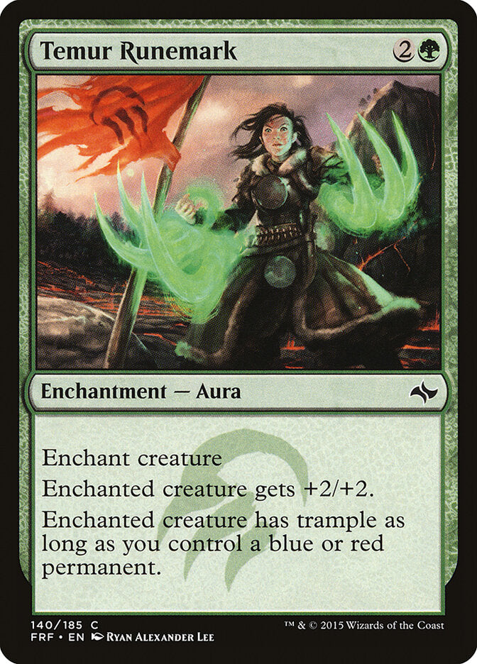 Temur Runemark (140) - Fate Reforged (FRF)