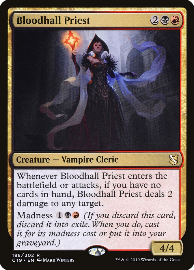 Bloodhall Priest (188) - Commander 2019 (C19)