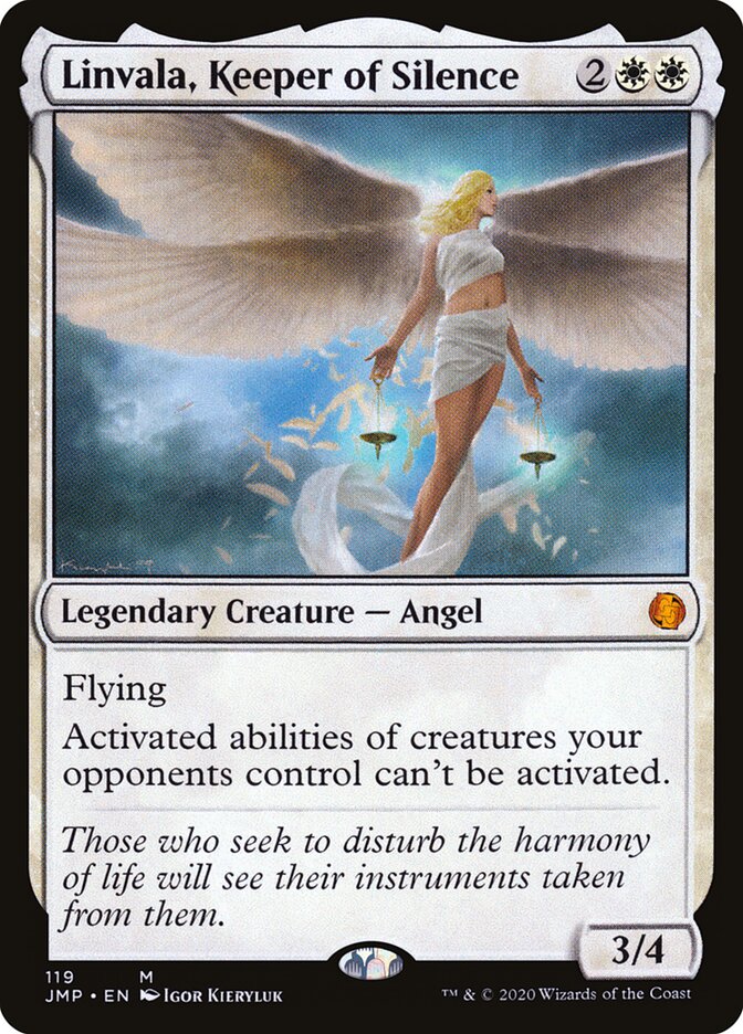 Linvala, Keeper of Silence (119) - Jumpstart (JMP)