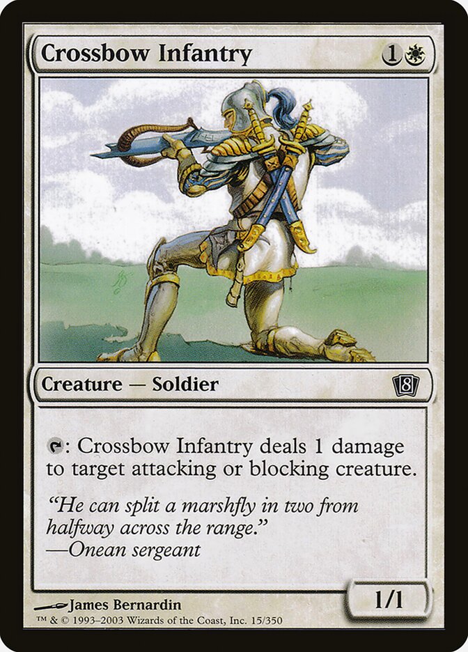 Crossbow Infantry (15) - Eighth Edition (8ED)