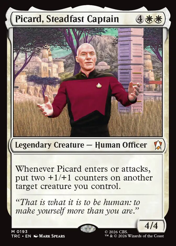 Picard, Steadfast Captain (193) - Star Trek Commander (TRC)