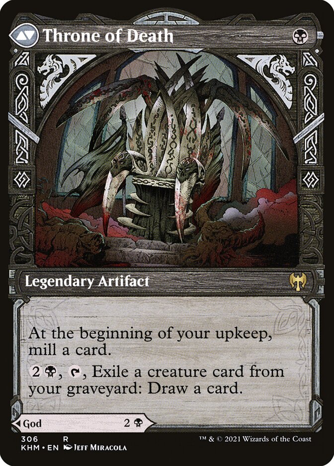 Egon, God of Death // Throne of Death (306) - Kaldheim (KHM)
