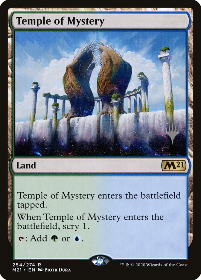Temple of Mystery (254p) - Core Set 2021 Promos (PM21)