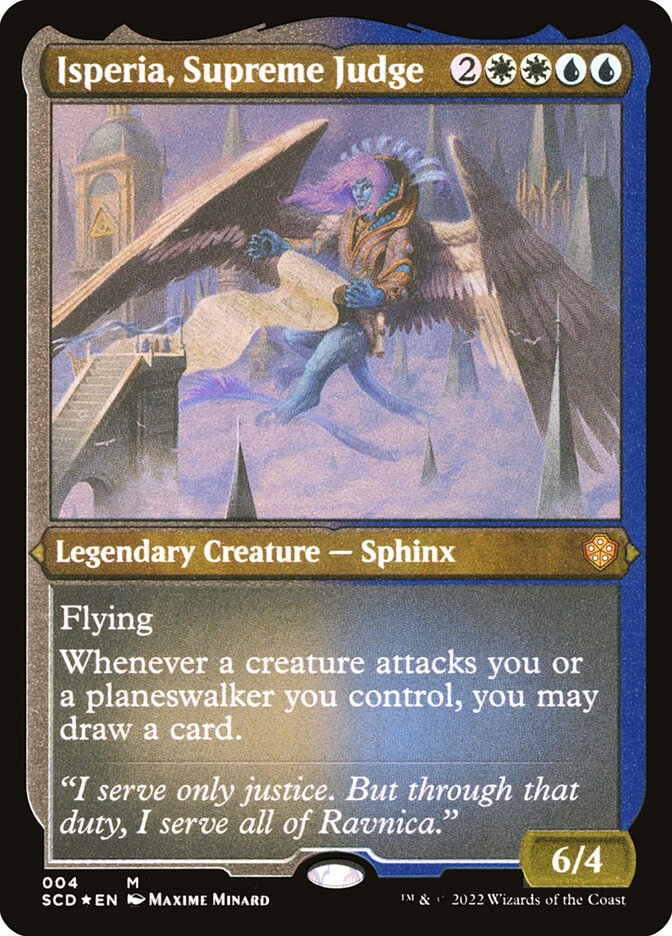 Isperia, Supreme Judge (4) - Starter Commander Decks (SCD)