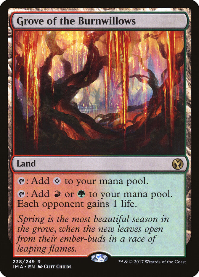 Grove of the Burnwillows (238) - Iconic Masters (IMA)