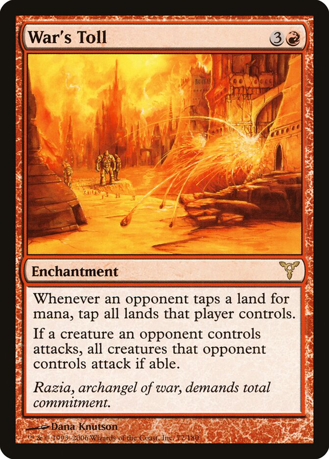 War's Toll (77) - Dissension (DIS)